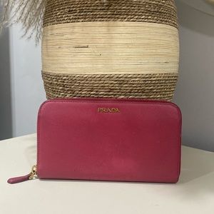 Authentic Prada Wallet Rose